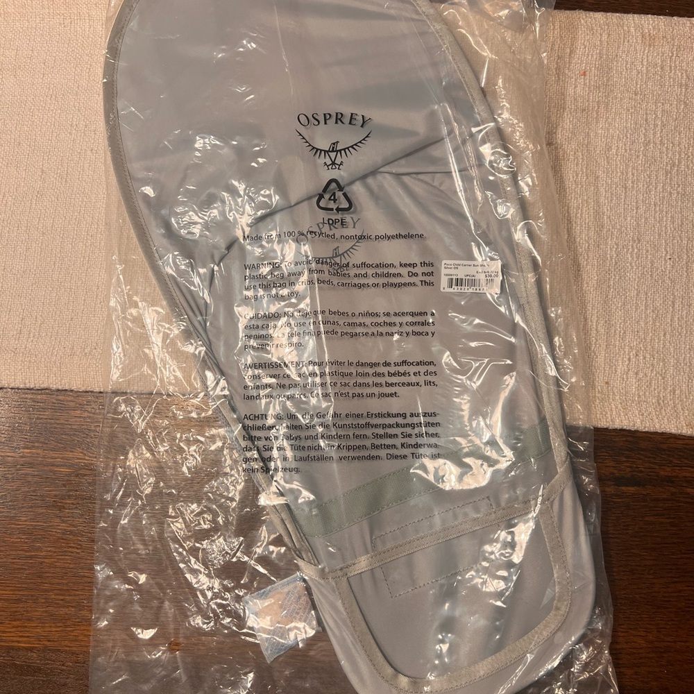 Osprey Poco Child Carrier Sun Shade